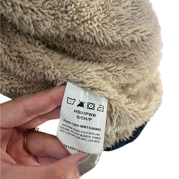 WRANGLER VINTAGE SHERPA LINED DENIM SHACKET/JACKET WITH BUTTONS MENS SIZE SMALL - Picture 10 of 10